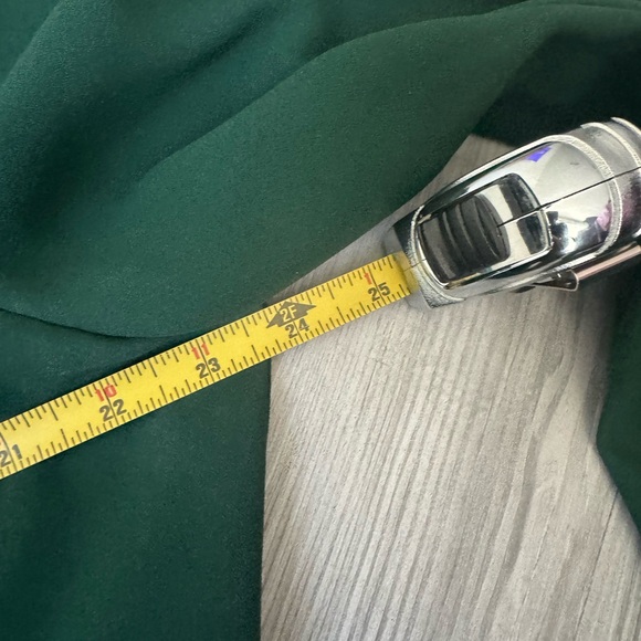 POMANDER PLACE Hunter Green Carlota Peplum Blouse - XXL - Picture 6 of 9